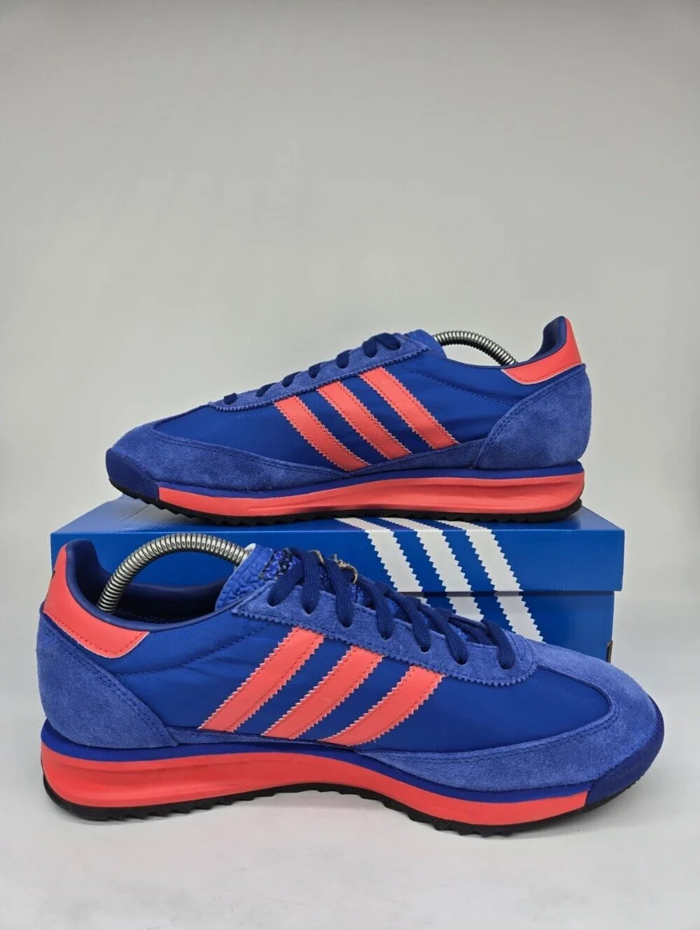 adidas Men's SL 72 RS IG4648 Bright Red Royal Blue Shoes Size 12